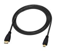 YARCHONN Câble adaptateur micro HDMI vers mini HDMI bidirectionnel HDMI type C mâle vers HDMI type D mâle convertisseur vidéo connecteur compatible avec Raspberry Pi pour moniteur d'appareil photo