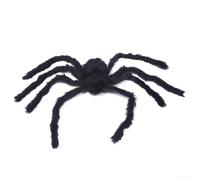 Yard and For Garden Décorations d'Halloween avec toile d'araignée géante, filet d'araignée extensible pour une utilisation en intérieur et en extérieur, fabriqué à partir de tissu résistant (Spider-S)