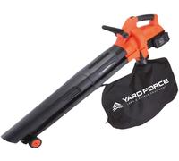 Yard Force 40V Aspirateur, Souffleur, Broyeur de Feuilles sans Fil, Fonction