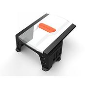 Garage pour Robot Tondeuse compatible avec tous les robots AR SH02 - Noir/Orange - Yard Force