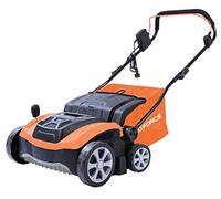 Yard Force EA U36A Scarificateur électrique 3 en 1 1 1500 W Largeur de travail 36 cm Sac collecteur 45 l Avec rouleau scarificateur et rouleau de ventilation