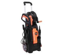 Yard Force EW U15C Nettoyeur Haute Pression 2000 W | 150 Bar Max. | 440 l/h | Buse Vario Twist & Turbo | Tuyau de 6,5 m, Enrouleur de Tuyau intégré, poignée télescopique, réservoir de détergent
