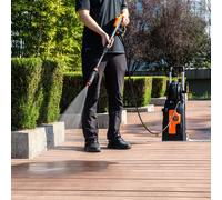 Yard Force EW U15C Nettoyeur Haute Pression Électrique 2200W, 165 Bar, avec Tuyau 6m et Kit Complet d’Accessoires, Nettoyeur Portable pour Voiture, Jardin, Maison et Terrasse