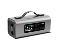 Yard Force LX AP153 Batterie de démarrage Power Bank 1 500 A Peak, 10 400 mAh | Compresseur 0,2-9,65 Bar (22 l/Min) | Lumière d'urgence LED 200 LM | Sortie USB & Pinces de sécurité intelligentes