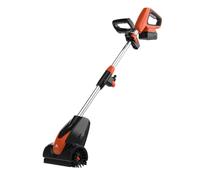 Yard Force Nettoyeur de terrasse sans fil LW CPC2 20 V - Batterie lithium-ion 2,0 Ah - Largeur de travail : 200 mm - Vitesse de rotation réglable de la brosse avant et arrière - Poignée supplémentaire