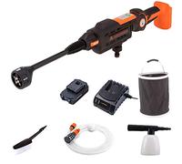 Yard Force - Nettoyeur Aquajet 22Bar 20V sans Fil avec Batterie Li-Ion 2.5Ah, Chargeur et Accessoires - LW C02 G
