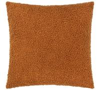 Yard Housse de Coussin Cabu - Housse Douce et épaisse en Tissu bouclé scandinave texturé (Gingembre - 55x55cm)