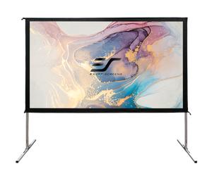 YARD MASTER - Ecrans de projection portables pour l'extérieur-Écran de projection Home Cinéma par Elite Screens WraithVeil-Dual / Format large 16:9) / 135" (299x168 cm Écran pour projecteur