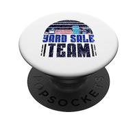 Yard Sale Team Lover Vendeur Antique PopSockets PopGrip Adhésif