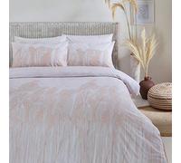 Yard The Linen Pampa Housse de Couette et taie Set, Rougir, Grande Taille PAMPAS/D04/BLS