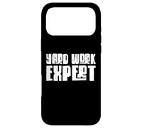 Yard Work Expert Grass Mowing Landscaper Lawn Caretaker Coque pour iPhone 17 Pro Max