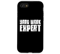 Yard Work Expert Grass Mowing Landscaper Lawn Caretaker Coque pour iPhone SE (2020) / 7/8