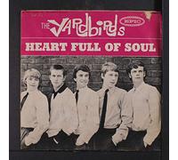YARDBIRDS - heart full of soul / steeled blues 45 rpm single