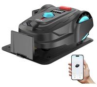 YARDCARE M800Plus Robot tondeuse à gazon sans fil avec navigation visuelle, trajectoire en forme d'arc, contrôle intelligent par application, tondeuse robotique automatique avec évitement d'obstacles