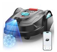 YARDCARE M800Plus Robot Tondeuse sans Fil Périphérique, 800 m², Positionnement GPS + Vision IA, Tondeuse Robot sans Câble, Mode de Tonte en U, Détection de 150 Obstacles, Recharge Automatique, App