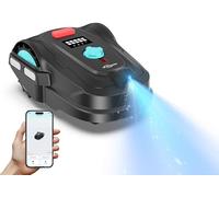 YARDCARE M800Plus Robot Tondeuse sans Fil Périphérique Max 800m², Positionnement GPS + Navigation Visuelle IA, Coupe en U, Retour Automatique Station Charge+APP, Évitement Intelligent des Obstacles