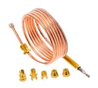 Yardenfun 1 Ensemble Thermocouple de Remplacement Accessoire Fiable pour à Gaz et Cheminées Installation Facile et Durable