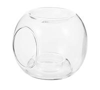 Yardenfun 1 pièce Support de Bougie Diffuseur Huiles Essentielles Verre Borosilicaté Brûleur Aromathérapie pour Cire Parfumée et Bougies pour Décoration Intérieure et Occasions Spéciales