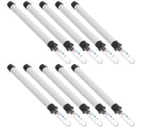 Yardenfun 10 pièces Indicateur Niveau Eau Plantes Mesureur d'Humidité Sol avec Échelle Hydratation Pratique pour Pots Intérieur Extérieur Jardin