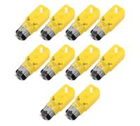 Yardenfun 10 Pièces Moteur Électrique à Engrenages Moteur à Aimant Permanent pour Châssis Voiture Intelligente Robot DIY Torque Élevé et Sortie Stable