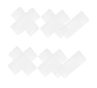 Yardenfun 10 Pièces Protection Clavier Silicone Transparente Film Flexible Étanche Réutilisable Protège Clavier Portable pour Ordinateur Portable et Notebook