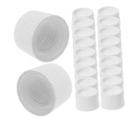 Yardenfun 100 pièces Capsule de Dentifrice à Vis Plastique Fermeture Automatique Anti-fuite pour Voyage Design Simple et Pratique Kit