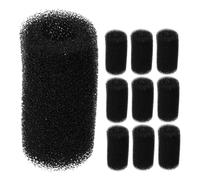 Yardenfun 10pièces Lot de Éponges De Préfiltre pour Filtres Aquarium Mousse Noire pour Poissons Couvercles De Filtre Accessoires Aquarium