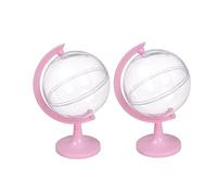 Yardenfun 12 Pièces Boite De Créatif Voir Boîtes De Cotillons En Forme De De De Mariage Noël Buffet Petites Boîtes à Bonbonnière Rose