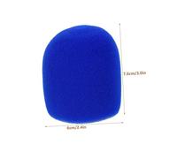 Yardenfun 12 Pièces Lot de Protections Microphone Mousse Épaisse Bruit Housses Colorées pour Réduire Vent Éclaboussures Adaptées à Types de Portables