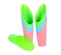 Yardenfun 12 Pièces Plastique pour Jardinage Micro-paysager Seaux Colorés pour Terre Outils Polyvalents pour Rempotage Intérieur et Extérieur