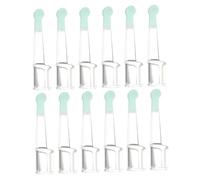 Yardenfun 12 Pièces Tête de remplacement de l'oreille embouts auriculaires remplaçables Nettoyer de cire d'oreille dissolvant de cérumen pour bébé dissolvant visuel de cérumen Gel de