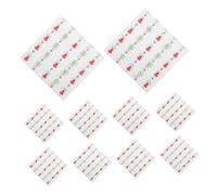 Yardenfun 120pièces Serviettes Papier Décoratives Motif Cloche Rétro Pour Hiver Serviettes Jetables Pour Noël Et Autres Événements