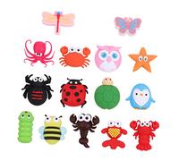 Yardenfun 15pièces Protecteur De Câble USB Anti-Casse Cartoon Insecte Lot de Manchons De Protection pour Fil De Données Léger Et Facile à Installer pour Organisation De Câbles Et Prévention