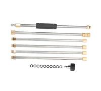 Yardenfun 1Ensemble Baguette Extension Pression Accessoires pour Nettoyeur Kit de Facile à Utiliser à Compatible Divers Modèles de Nettoyeurs