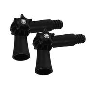 Yardenfun 2 pièces Adaptateur Angle pour Manche Embout Standard Accessoire de Remplacement pour Brosse Nettoyante et Plumeau Compatible avec Têtes Filetées Américaines