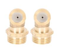 Yardenfun 2 pièces Buse Brumisation Laiton pour Jardin et Agriculture Anti-rouille pour Irrigation Serre Refroidissement Extérieur et Cultures Plein Air