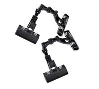 Yardenfun 2 Pièces Double Head Sketch Board Clamp Flexible Gooseneck Paper Holder Clip Adjustable Tension for Artists Drafting Tables and Easels