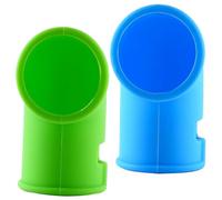 Yardenfun 2 pièces Inverseur de Vapeur Silicone Résistant pour Autocuiseur Accessoires Légers et Compacts pour Libération Rapide Vapeur Compatible Cocotte et Joint Autocuiseur Lot de Vert