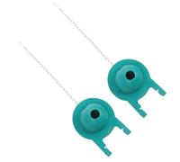 Yardenfun 2 pièces Joint de Chasse Eau pour Réservoir de Toilette Clapet Silicone Remplacement Facile et Étanche pour Citerne Wc Accessoire Pratique et Léger