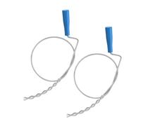 Yardenfun 2 pièces Kit de Outils Flexibles pour Débouchage Canalisation Multi Griffes Ressorts pour Évier et Drain Capture des Blocages et Durable Nettoyage Facile des Tuyaux Obstrués