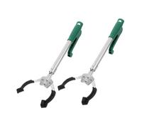 Yardenfun 2 Pièces Outil de Ramassage Ergonomique Pince à Déchets Pratique Outil de Préhension pour Ramasser Facilement Ordures et Déchets Parfait pour Nettoyage