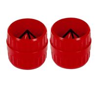 Yardenfun 2 Pièces Outil d'Ébavurage Intérieur et Extérieur pour Cuivre et PVC Alésoir en ABS Dur Acier à Ressort Ébavureur Robuste et Résistant à L'Usure pour Plomberie Domestique et