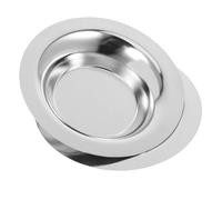 Yardenfun 2 Pièces Plat de Réchauffage Cire Acier Inoxydable pour Fondre Cire Diffuseur Polyvalent Facile à Nettoyer et Utilisation Simple pour Maison Bureau et Boutique