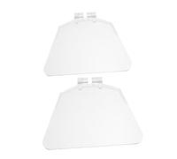 Yardenfun 2 pièces Protecteur Oculaire pour Meuleuse de Banc Écran Transparent de Sécurité pour Machines de Meulage Installation Facile Protection Durable et Pratique