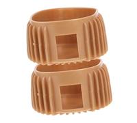 Yardenfun 2 pièces Protections Manomètre Silicone Souple Housses Choc pour Jauges de Pression Gaz Acétylène Étui Amortisseur Régulateur Adaptable