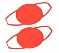 Yardenfun 2 Pièces Rack de Cuisson Silicone Pliable pour Steamer Panier de Légumes et Support pour Oeufs pour Cuisine Économique et Pratique