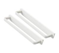 Yardenfun 2 pièces Support Mural Porte Serviettes Coulissant Rangement Mural pour Serviettes et Chaussons Robuste et à Humidité pour Salle de Bain Cuisine Chambre
