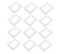Yardenfun 20 Pièces Carton Blanc pour Cadre Photo Support Cartonné Mat Intérieur pour Encadrement DIY Décoration Maison et Studio