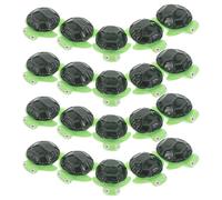 Yardenfun 20 Pièces Figurines de Tortues Miniatures Résine Décorations Réalistes pour Aquarium Jardin Micro Paysage et Terrarium