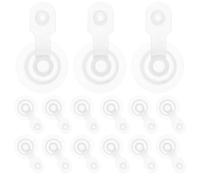 Yardenfun 20pcs Buse de Rechange pour Bouée en Plastique, Valve de Bouée Facile à Utiliser et Gonflage Rapide pour Accessoires de Natation, pour Fête Estivale